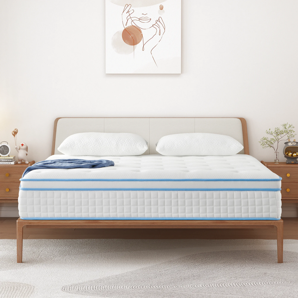 14 Inch Gel Memory Foam Innerspring Queen Mattress L408