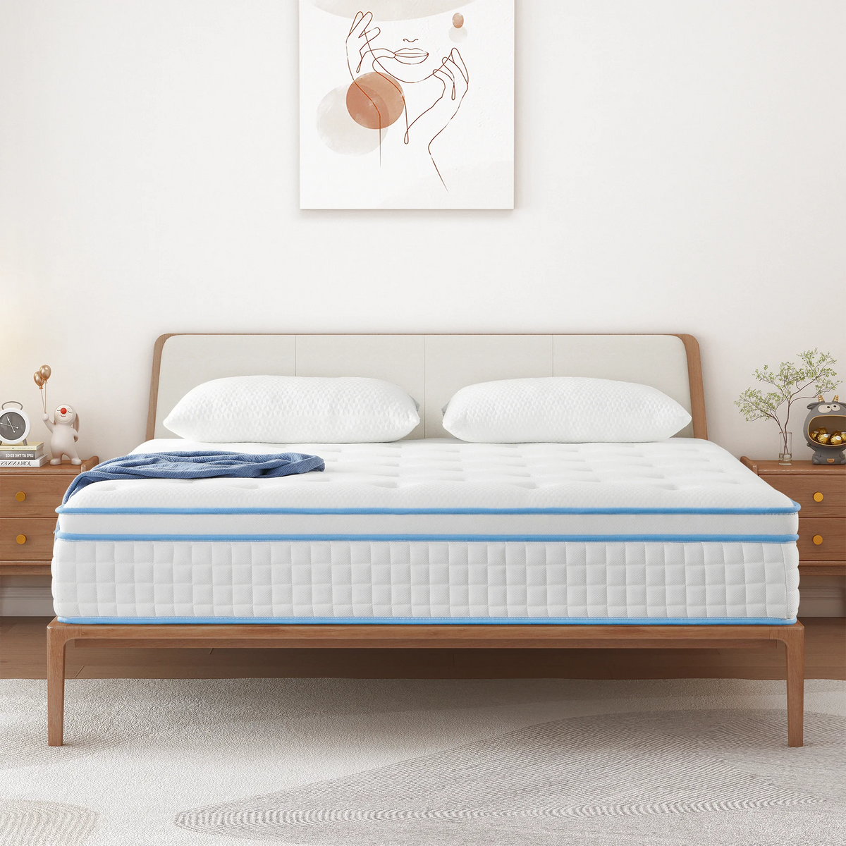 14 Inch Gel Memory Foam Innerspring Queen Mattress L408