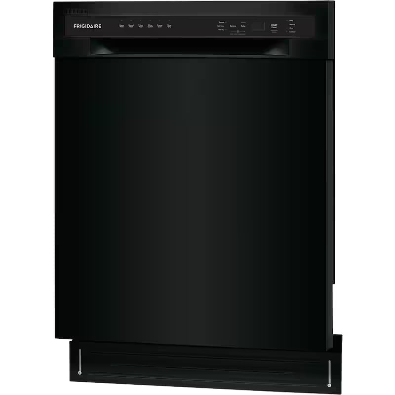 Black Front Control Tall Tub Dishwasher with Stainless Steel Tub E807
