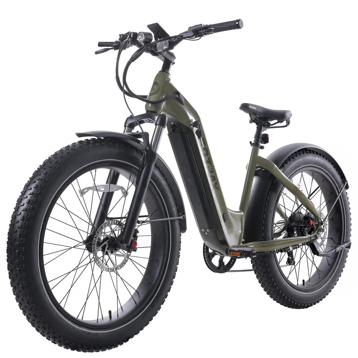 750W 48V 26 x 4 Fat Tire Electric Bike Q719