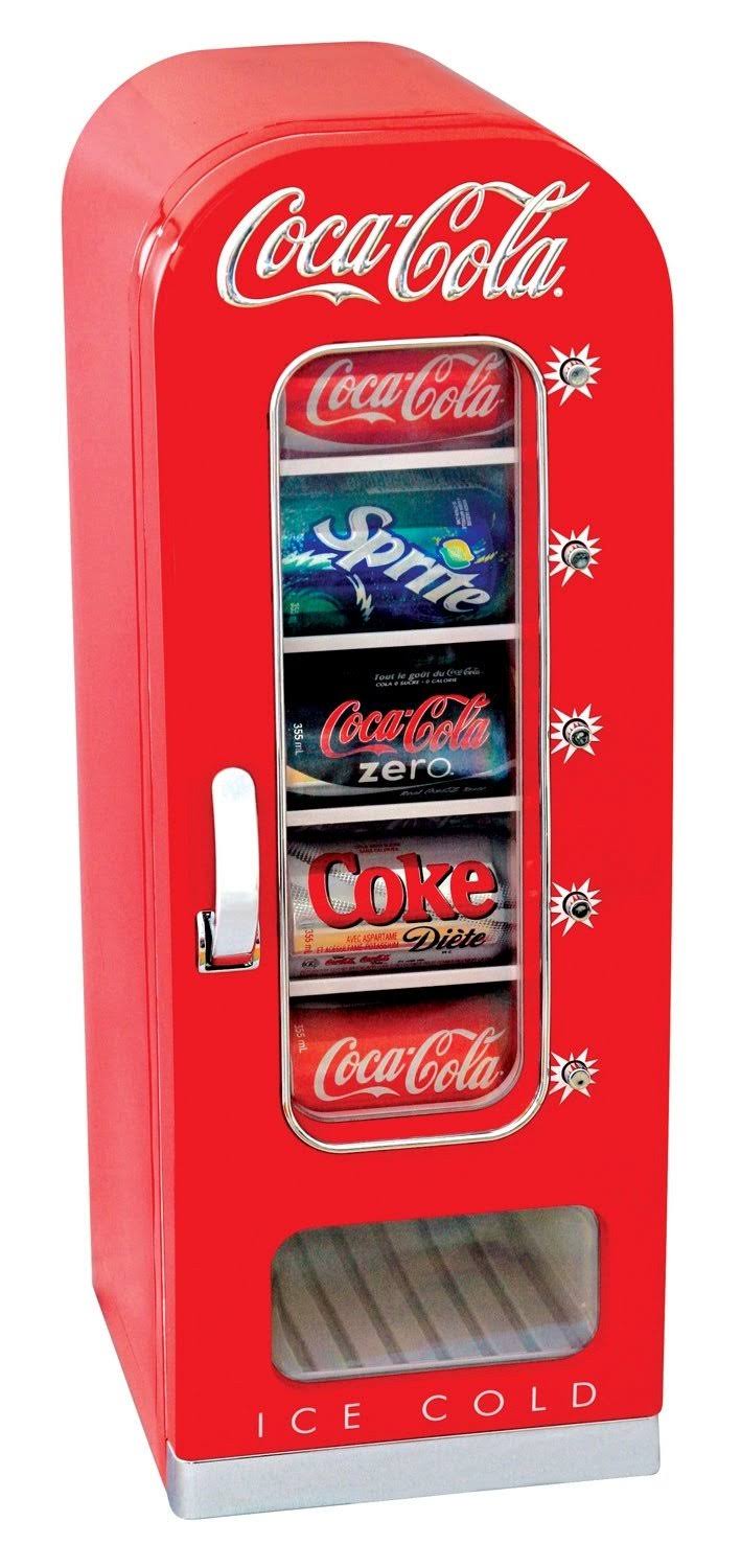 10-Can Retro Vending Fridge S11404