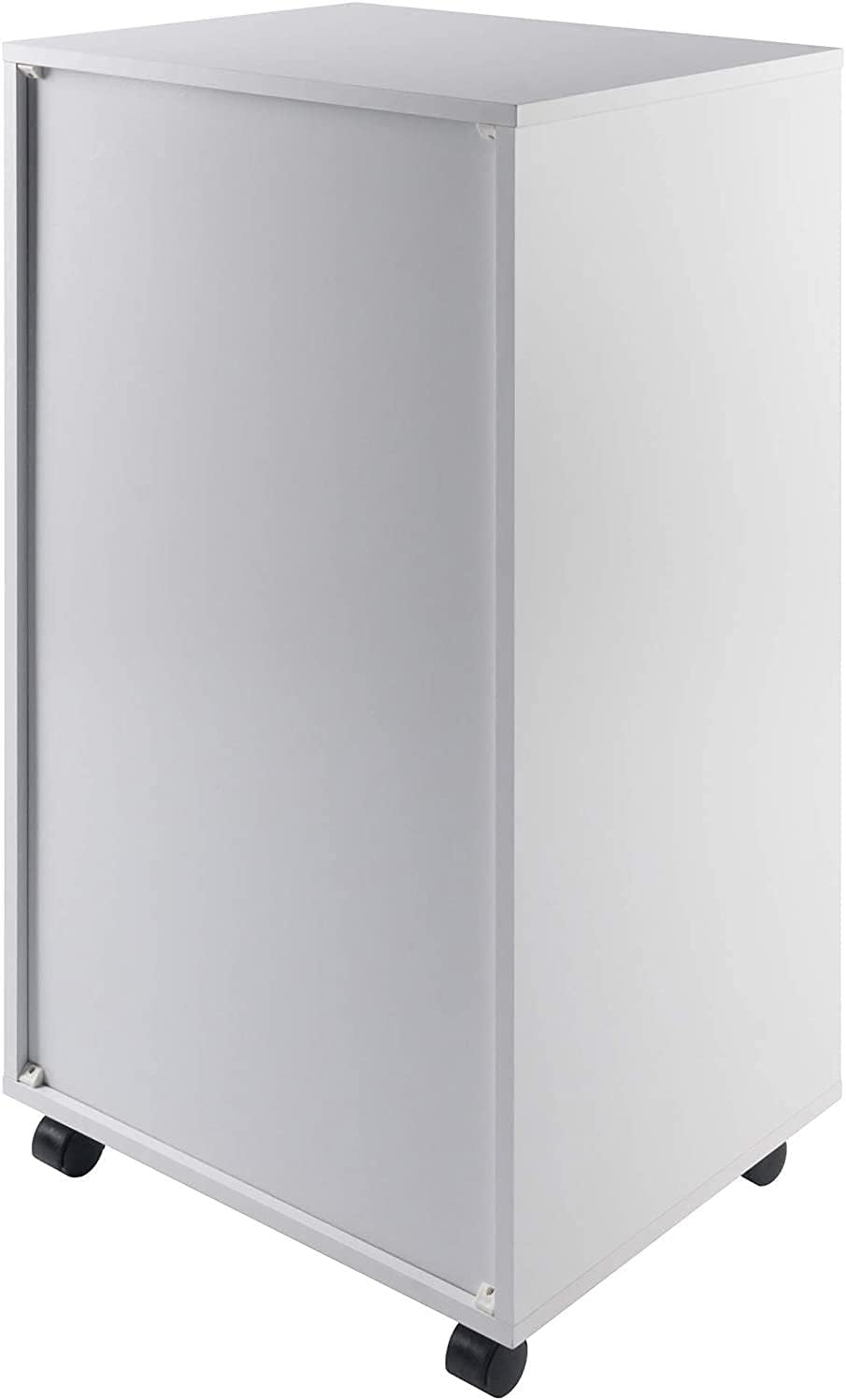 White 7-Drawer Wood Filing Cabinet Q4043