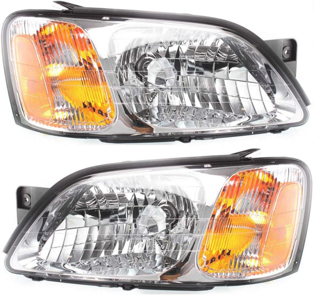Headlight Assembly Pair with Bulbs X69889