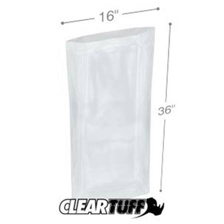 Clear Poly Bags Case of 500 X109881