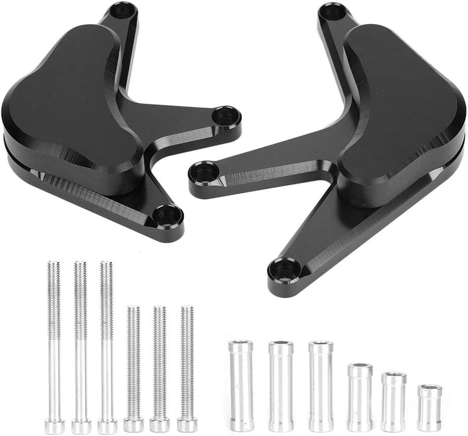 Black Crash Protector Set for CBR1000RR 2008-2012, Pack of 2 A372