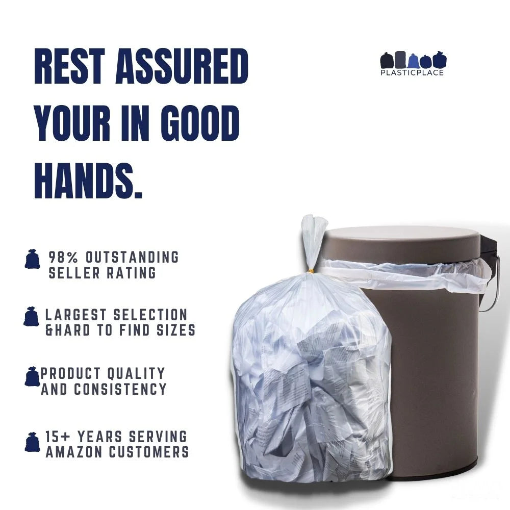 200 Count High Density Trash Bags W34905