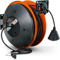 Retractable 14AWG x 100' Extension Cord Reel B5127