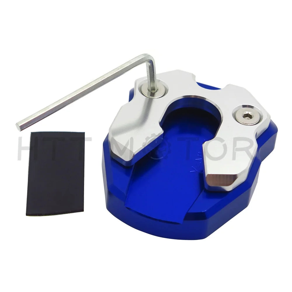 Blue CNC Sidestand Foot Plate Kickstand Pad for Yamaha Nmax155 U887210