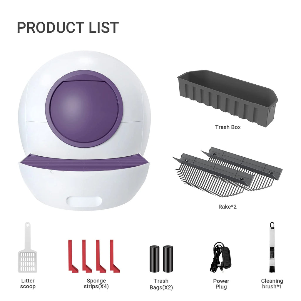 Self Cleaning Automatic Cat Litter Box A234972