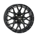 12x7 Matte Black Wheel X143
