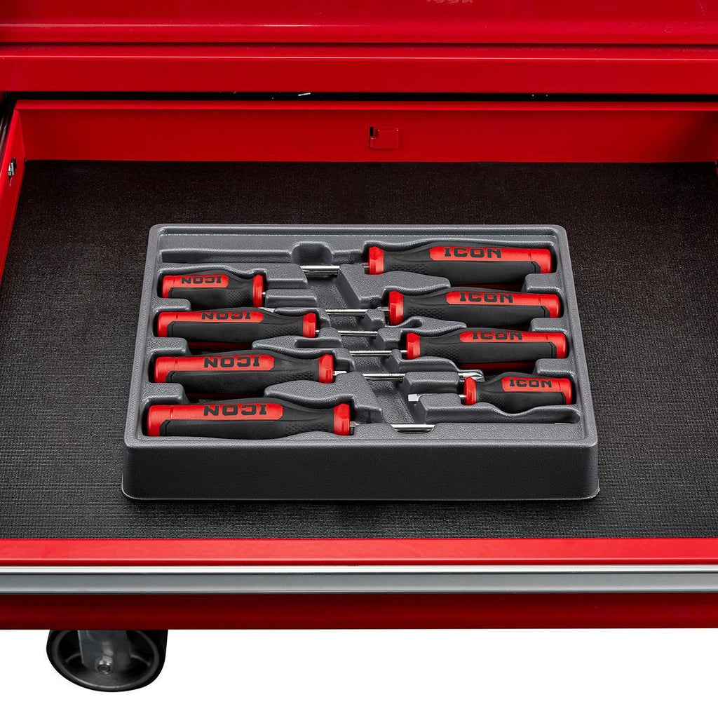 8-Piece Professional Mechanics Screwdriver Set C9377