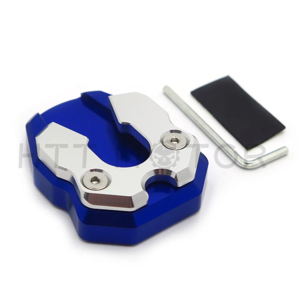 Blue CNC Sidestand Foot Plate Kickstand Pad for Yamaha Nmax155 U887210