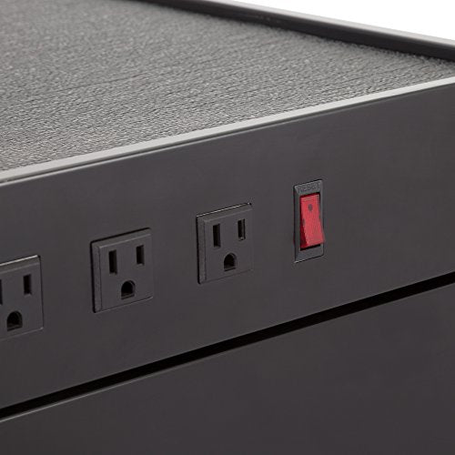 Black Mobile Charging Station for 30 Devices L98192