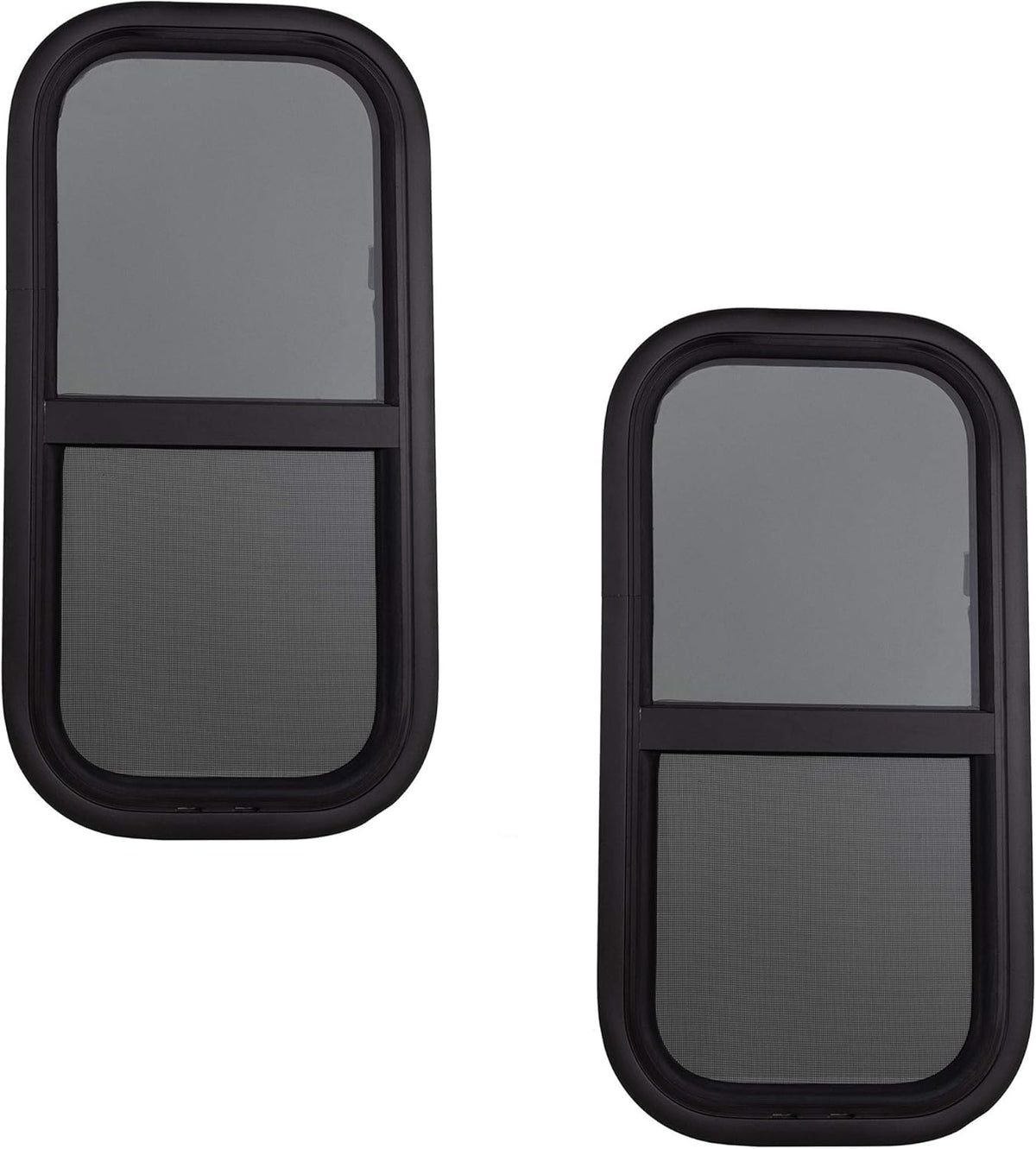 RV Window 12 W x 24 H Vertical Slide 2 Windows S5087