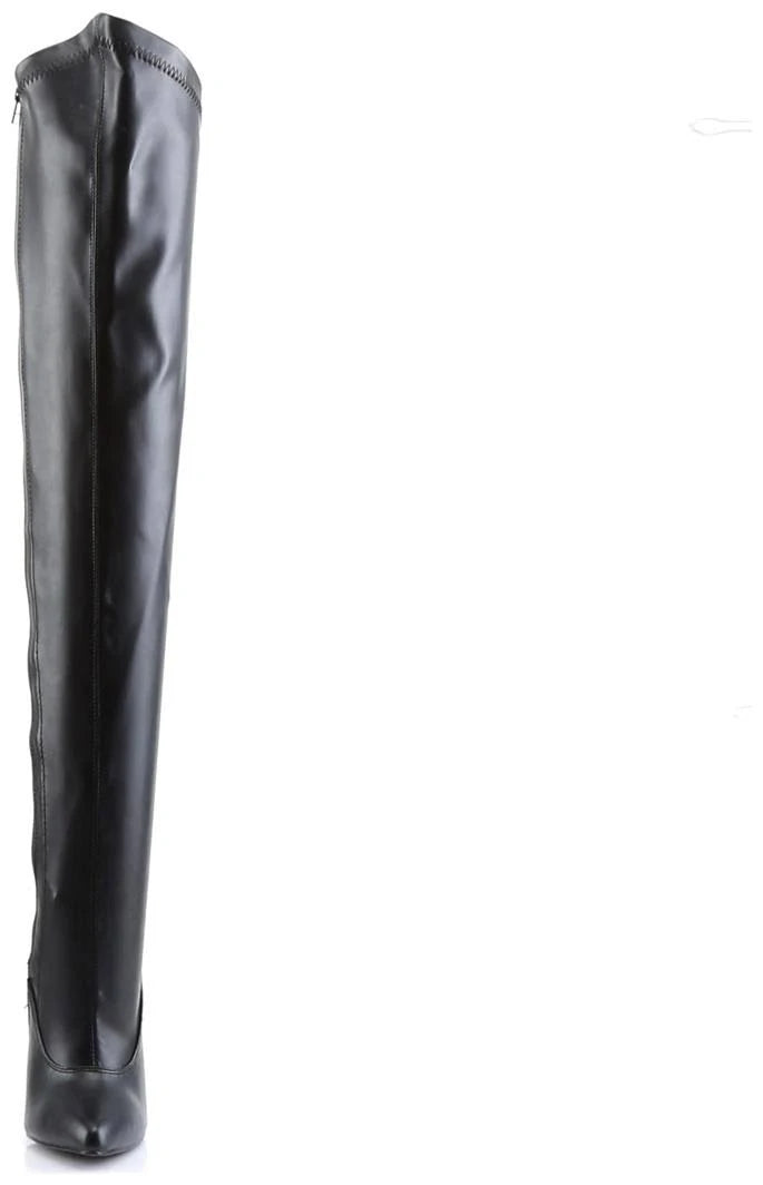 Black Stretch PU Dagger-3060 5 C372849
