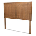 Ash Walnut Finished Wood Headboard Full L429