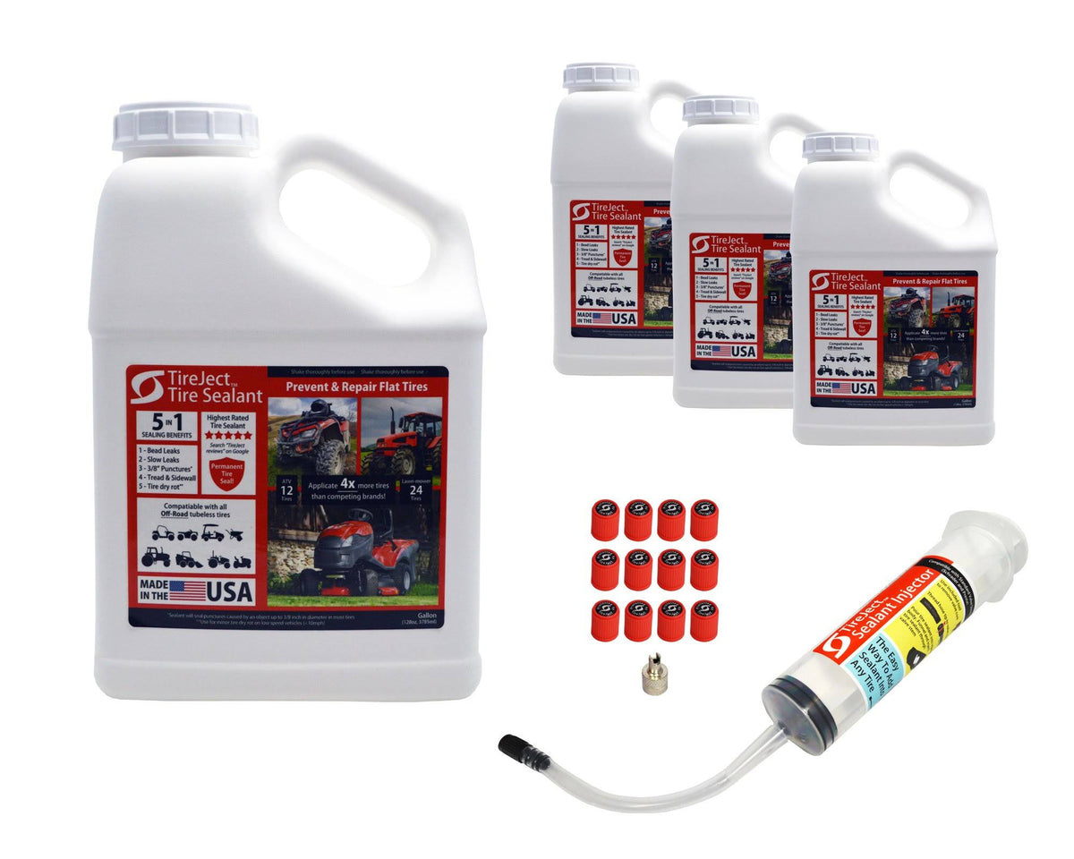 Tractor Tire Sealant Kit, 4 Gallon Case N504