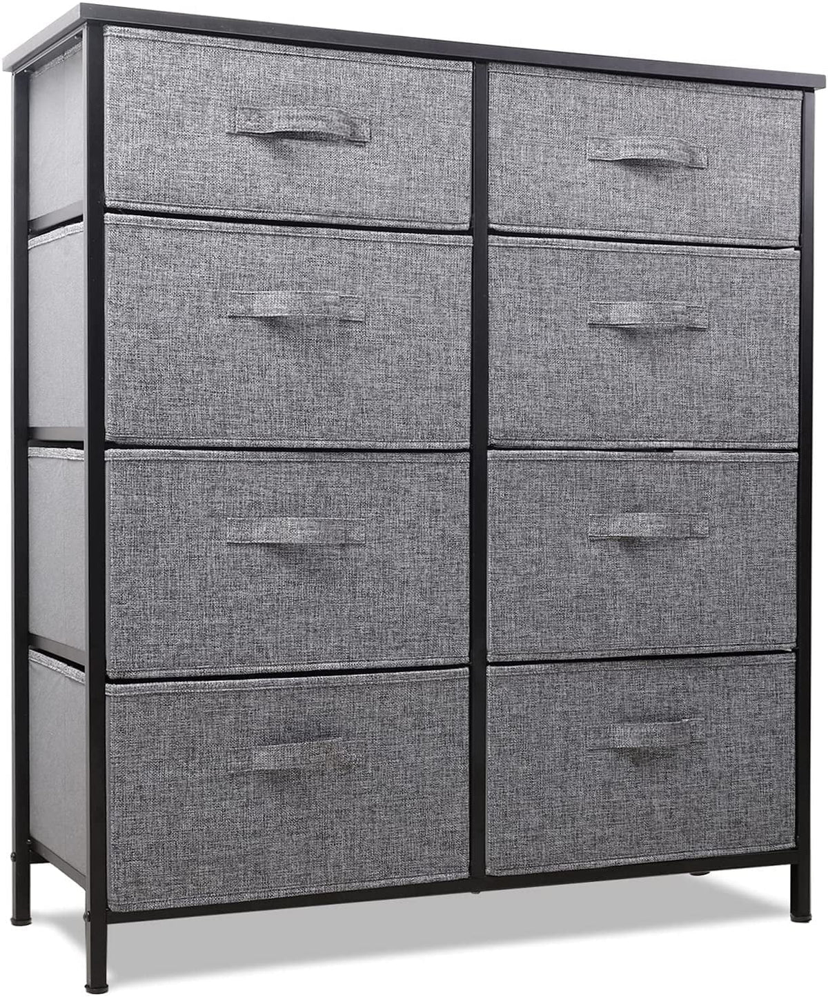 Grey 8 Drawer Dresser T4994