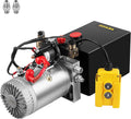 Hydraulic Power Unit 8 Quart Double Acting 12V DC Metal Oil Reservoir C207693