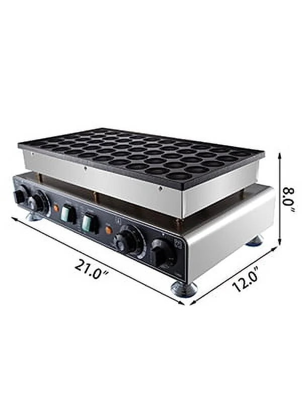 110V 50 Pieces 1700W Nonstick Mini Dutch Pancake Maker E749944