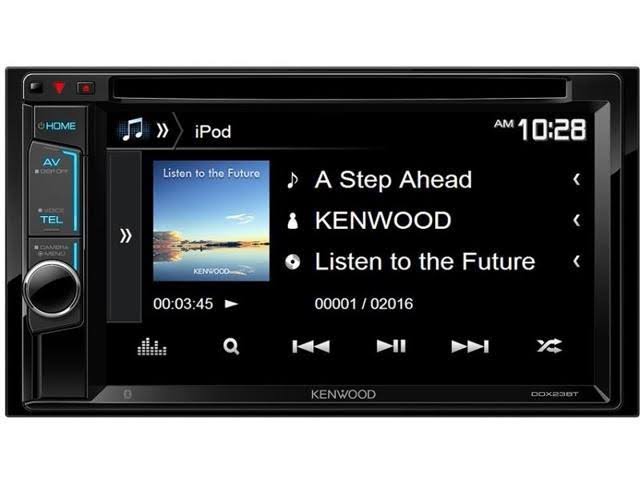 Double DIN Bluetooth Receiver with Backup Camera Q5775