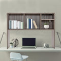 Dark Gray 4 Shelves Desk Bookshelf Organizer O50106