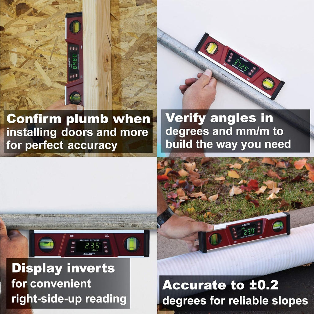 Digital Torpedo Level and Protractor Pack of 2 K30175