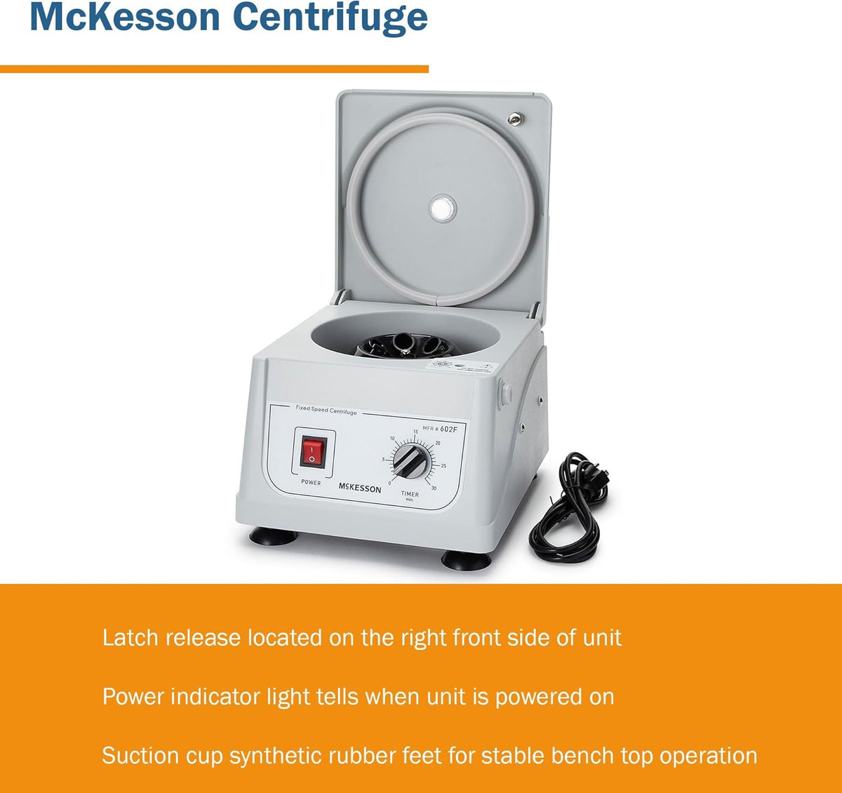 Centrifuge Machine, Fixed Speed 3400 RPM, 6 Place Fixed Angled Rotor P7697
