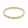 Pre-Owned K18 Yellow Gold Love Bracelet C9584