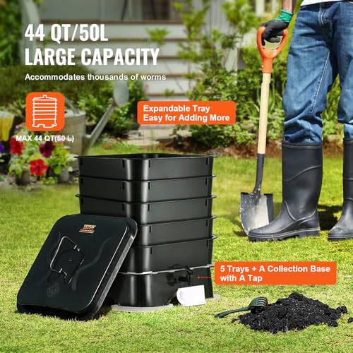 5-Tray 50L Worm Compost Bin P44040