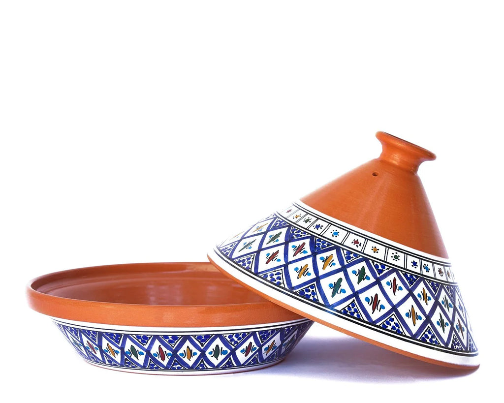 Large Blue Tagine Pot V903527