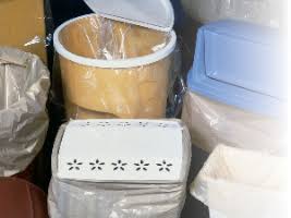 White Low Density Trash Can Liner T229