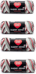 4 Pack Acrylic 4 Medium Yarn Z132