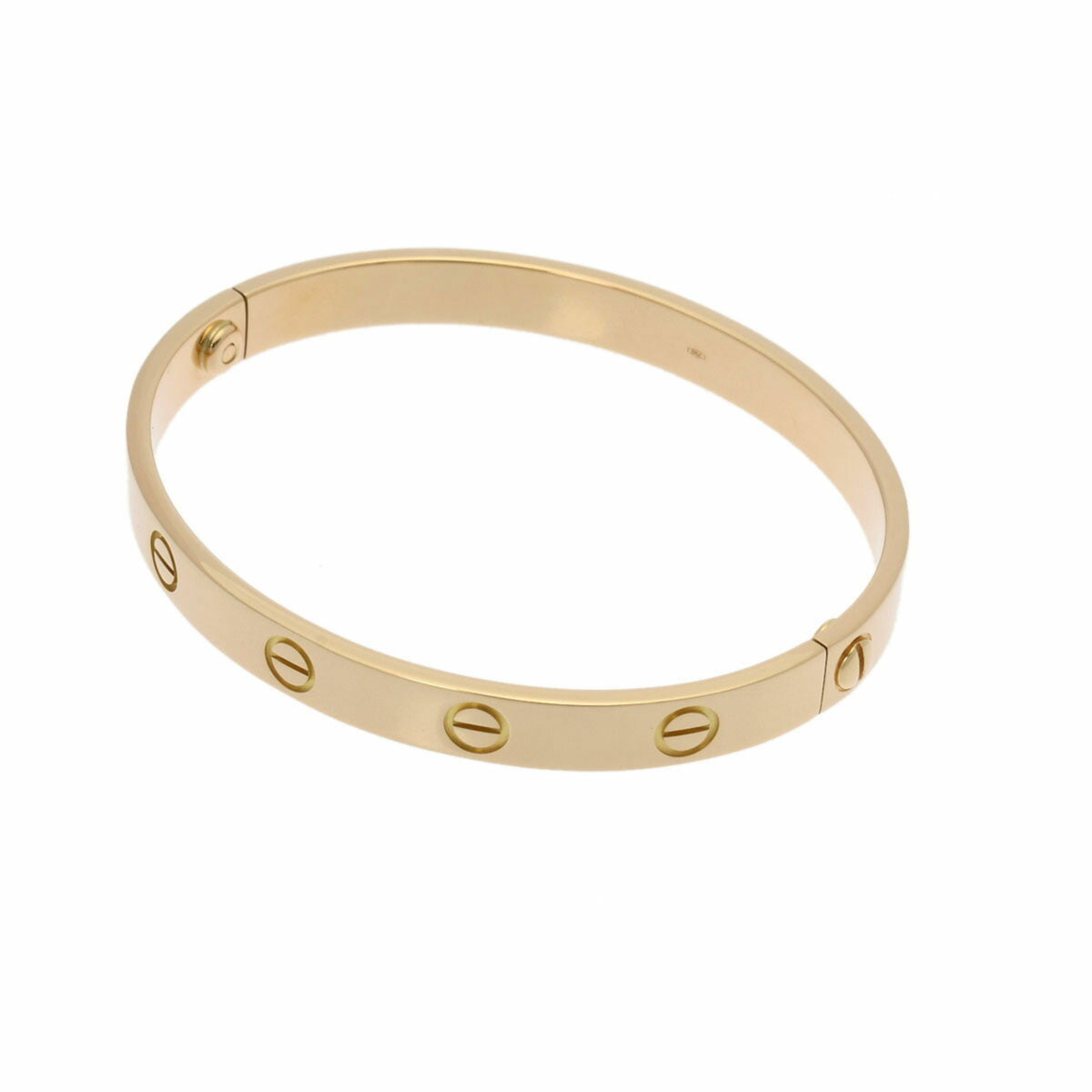 Pre-Owned K18 Yellow Gold Love Bracelet C9584