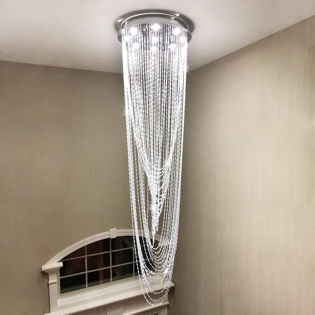 H91'' High Ceiling Modern Crystal Chandelier B905