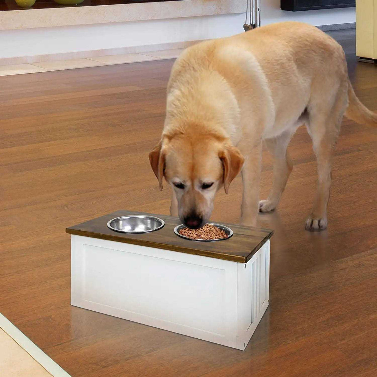 Pet Feeder Storage Stand B636116