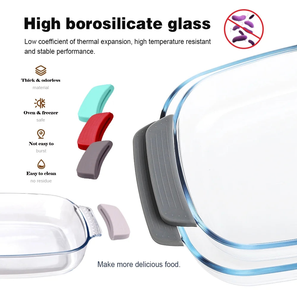 Baking Dish Set of 2 with Silicone Sleeves G4832