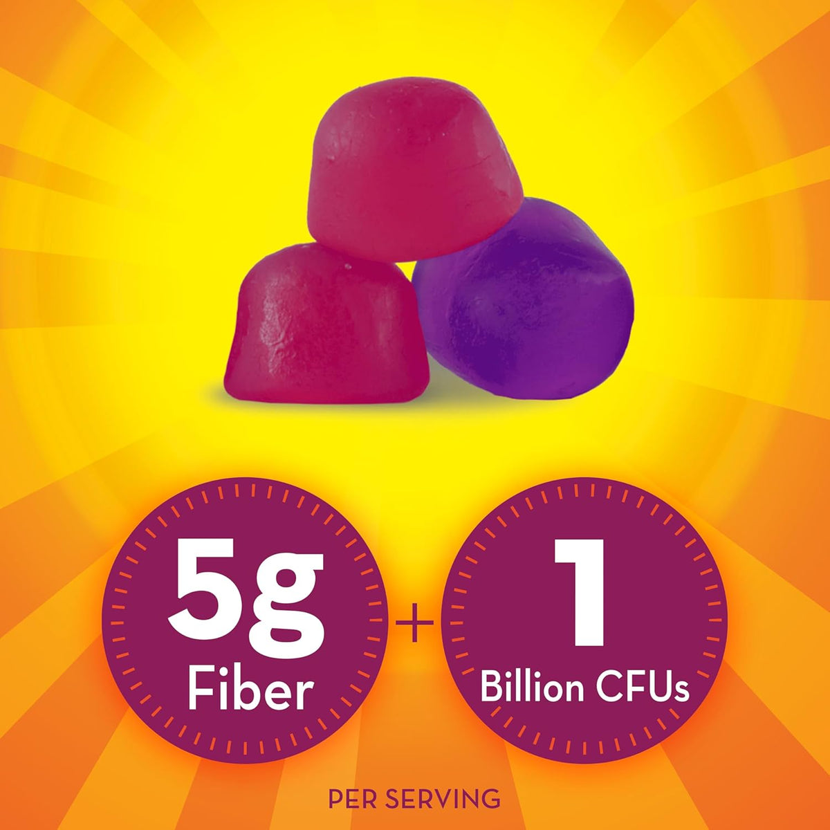 90 Gummies Fiber Supplement B2194