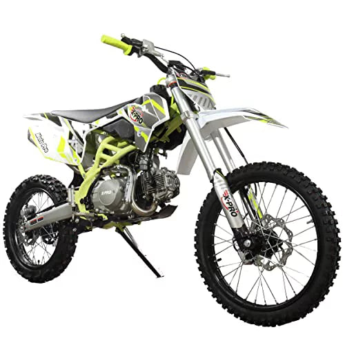 125cc Gas Dirt Bike with 4 Manual Transmission, 19"/16" Tires U57329