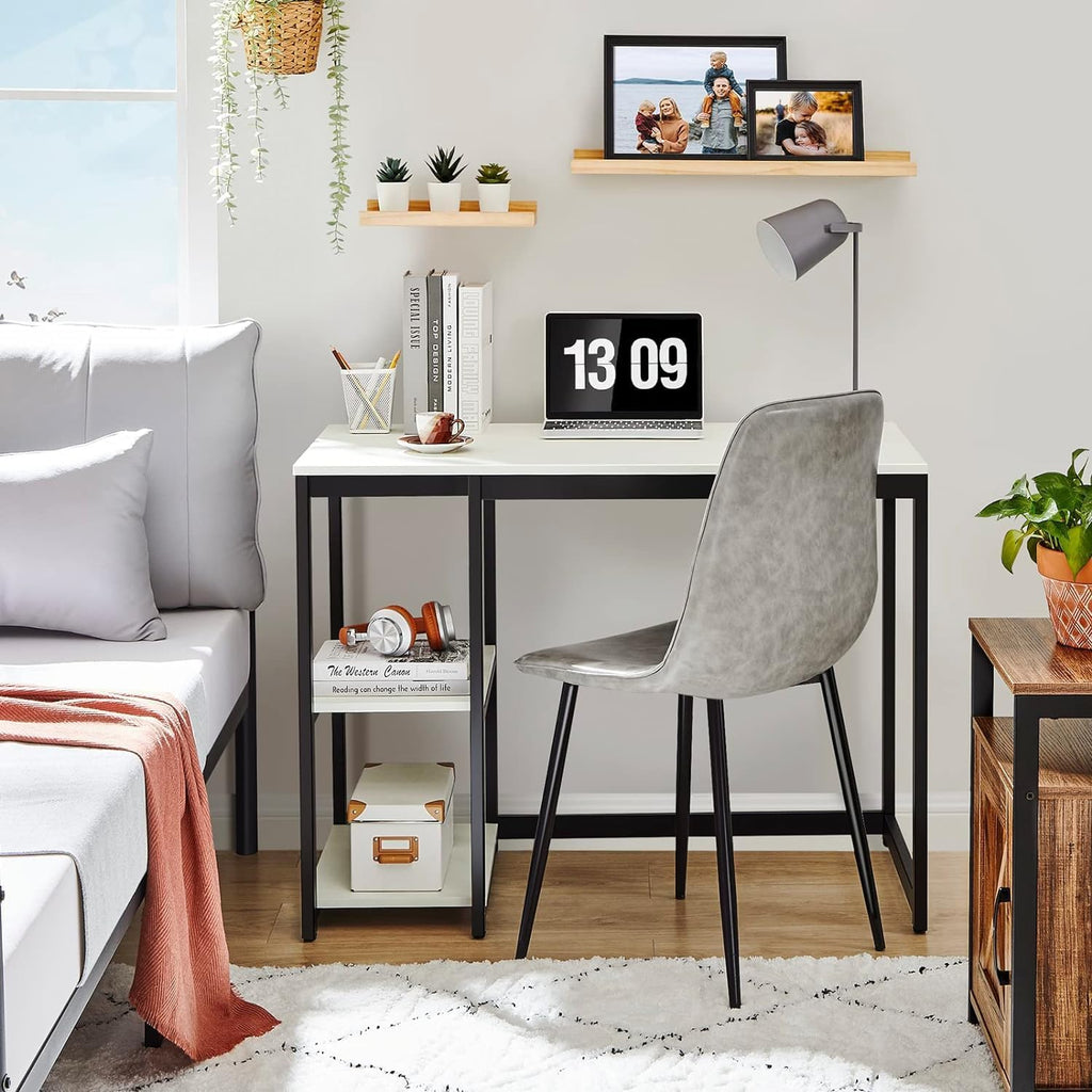 40 inch Computer Desk with 2-Tier Shelves R346