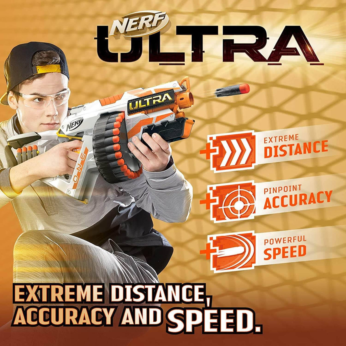 Motorized Blaster with 25 Ultra Darts C278211