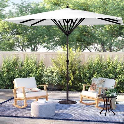 8' x 11' Rectangular Market Umbrella G89288