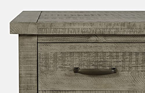 Rustic Distressed Pine Four Drawer Sideboard Buffet Server X31341