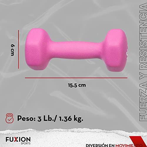 Neoprene Dumbbell Hand Weights Sets of 2 Hexagon Non-Slip Weights D83996