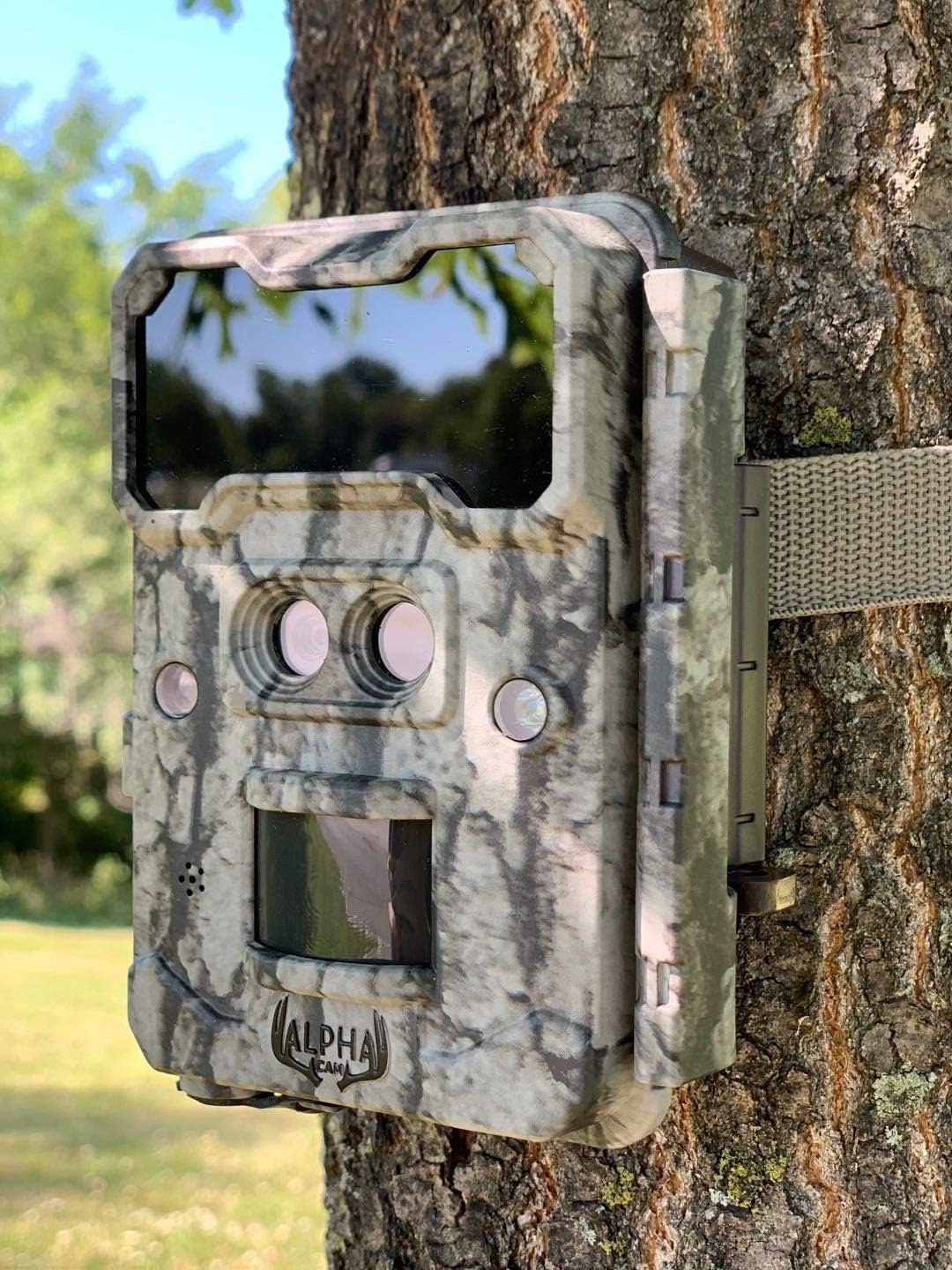 No Glow Dual Lens Hunting Trail Camera 30MP 1080p IP67 Waterproof Z284