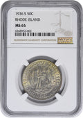 1936 S Rhode Island Commemorative Silver Half X208
