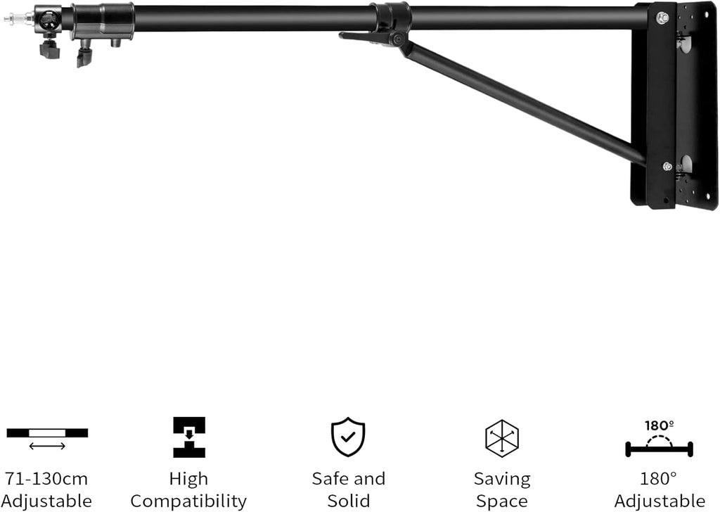 Black 5.9 Feet Camera Wall Mount G284244