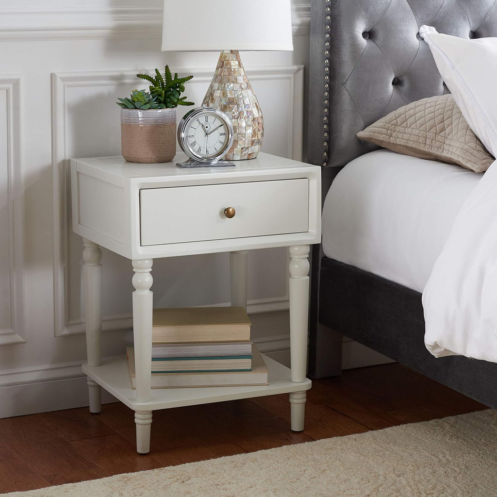 Vintage Cream Accent Table S95361