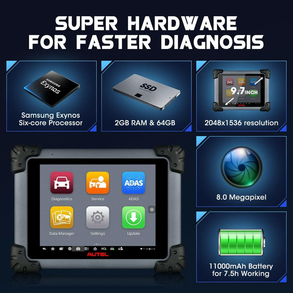 Bi-Directional Diagnostic Scan Tool with ECU Programming V61018