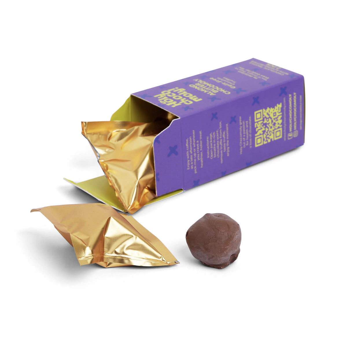 4 Pack Almond Butter Chocolate Truffles, 16 Count L478